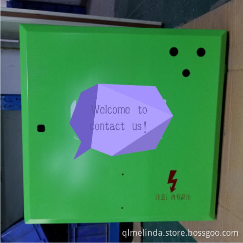1.5mm SPCC Metal Products with Green Anodizing